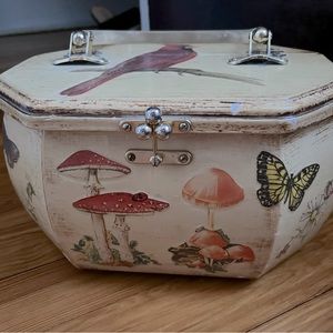 Antique wooden Purse